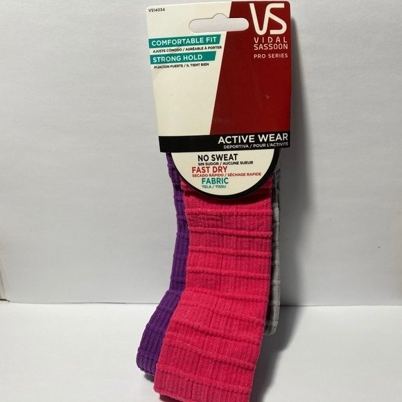 Vidal Sassoon Active Wear Headband 3 Sets of 3 main image 12
